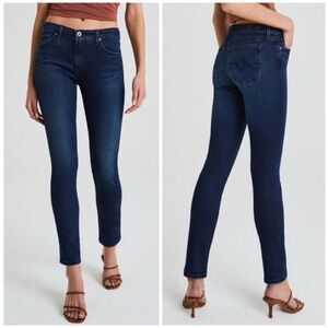 AG Adriano Goldschmied Prima Cigarette Leg Contour 360 Dark Wash Jeans Size 29